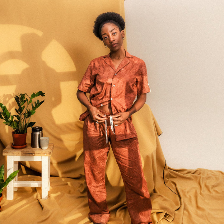 Loungewear Set — Red Clay