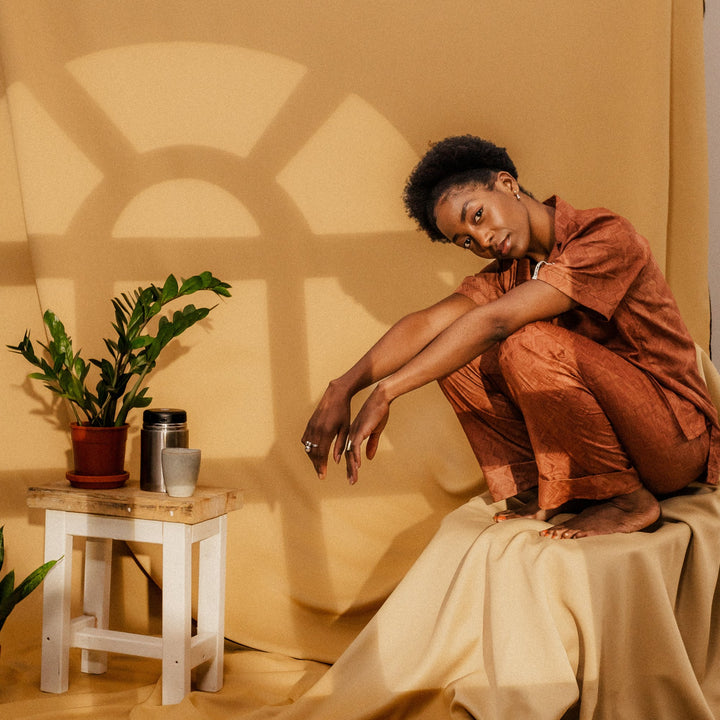 Loungewear Set — Red Clay