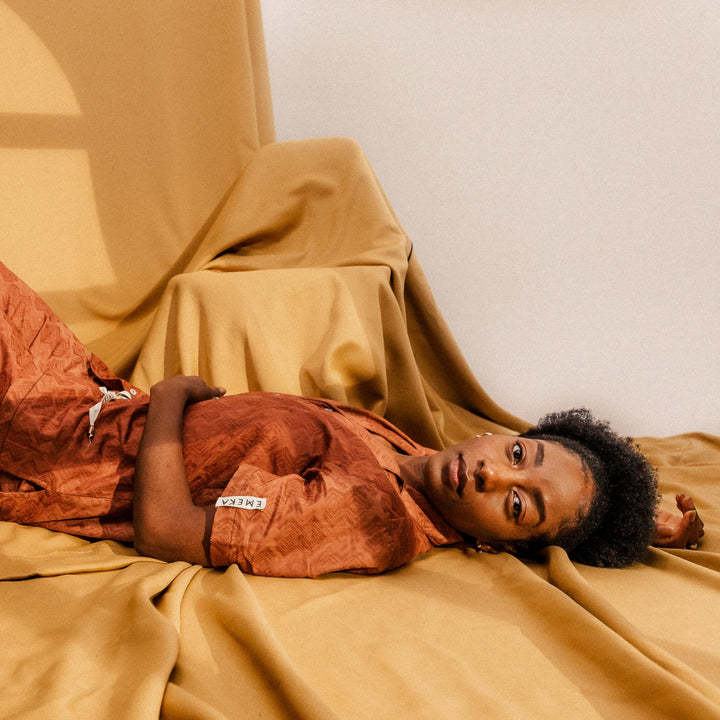 Loungewear Set — Red Clay