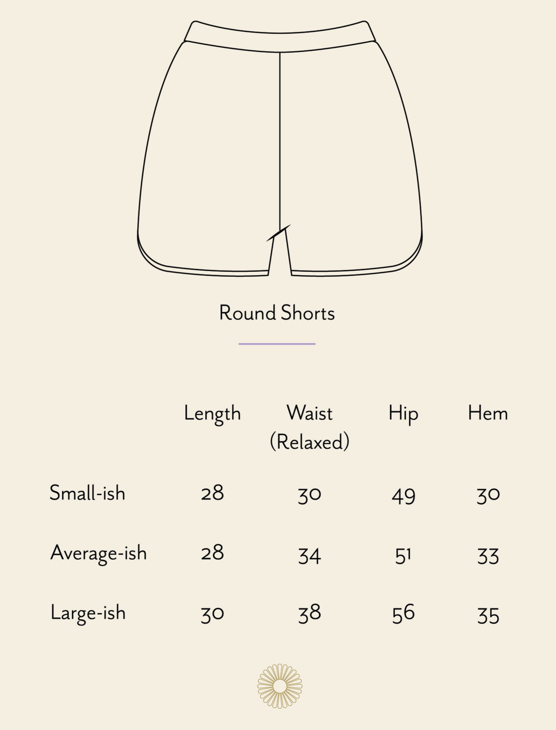 Loungewear Dawdle - Round Shorts