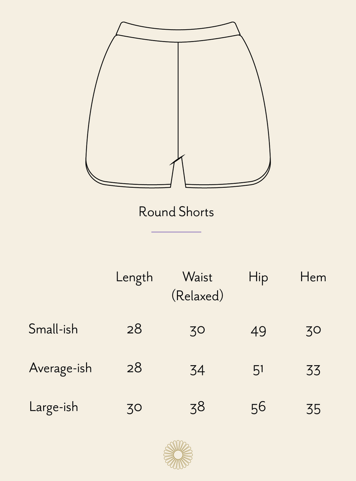 Loungewear Tarry — Round Shorts