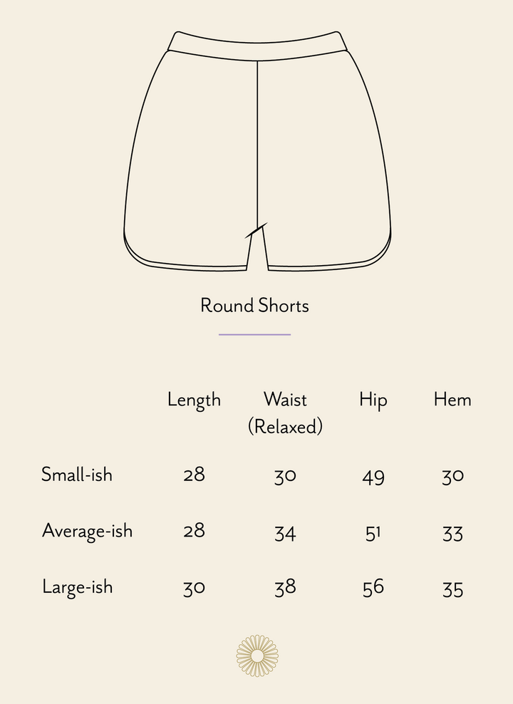 Loungewear Mare — Round Shorts