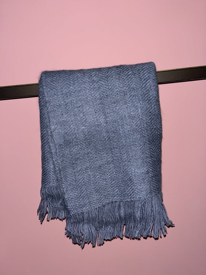 Tsireletso Throw — Violet Grey by Barali at White Label Project