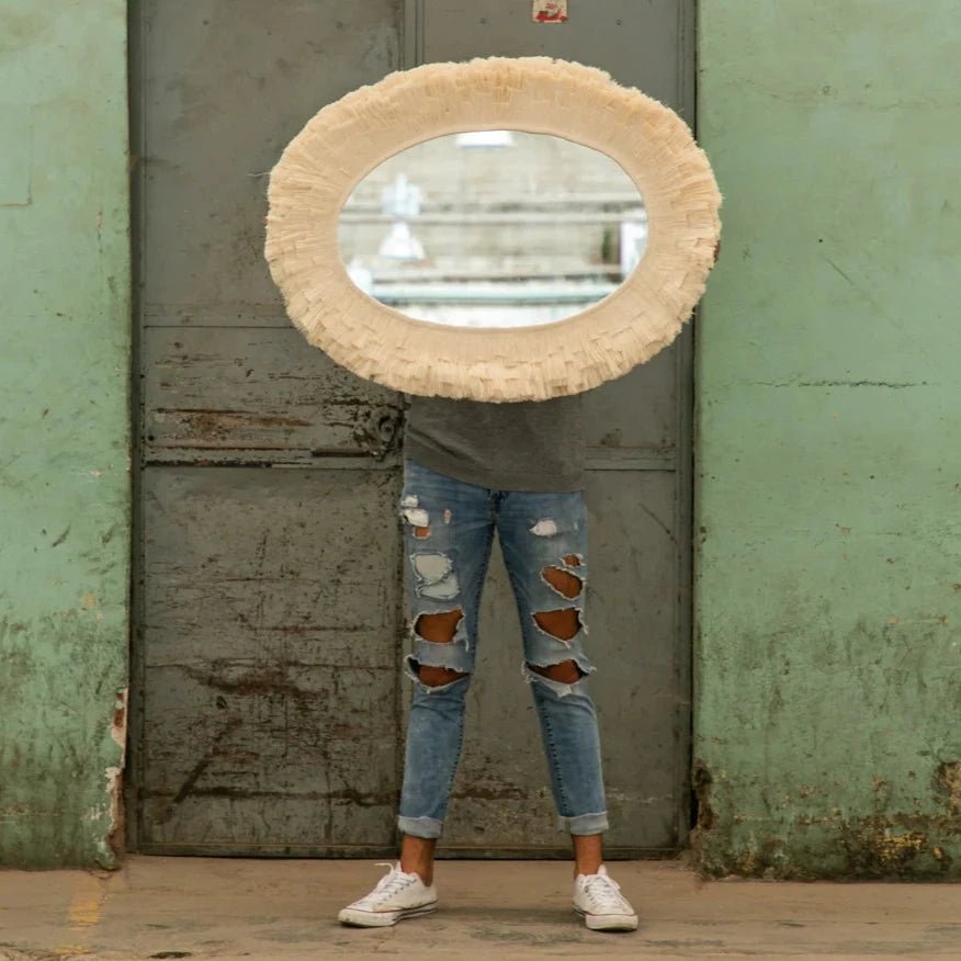 Oval Mirror by Caralarga at White Label Project