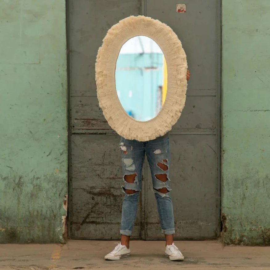 Oval Mirror by Caralarga at White Label Project