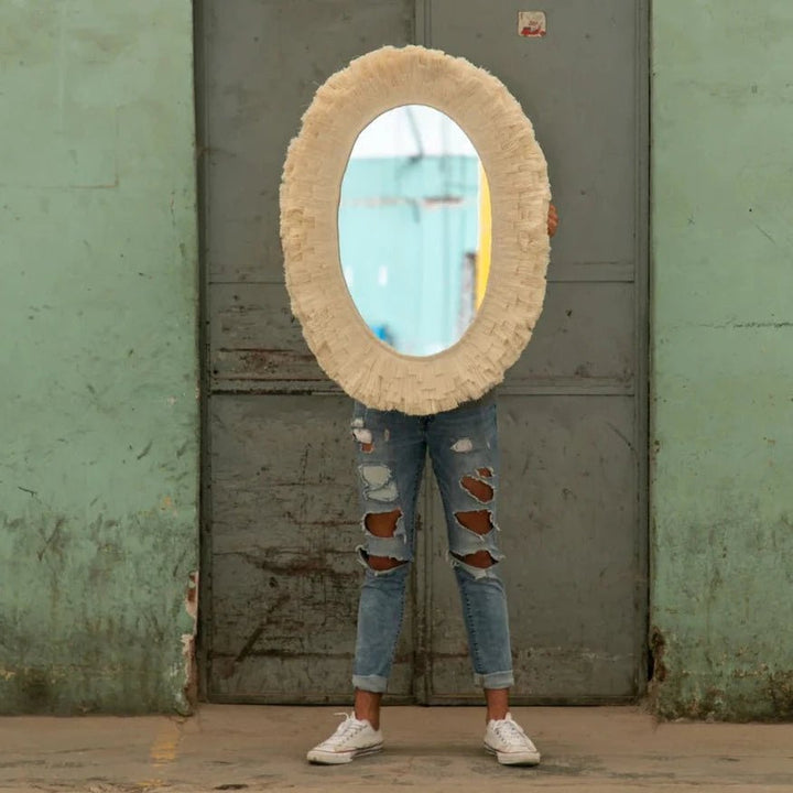 Oval Mirror by Caralarga at White Label Project