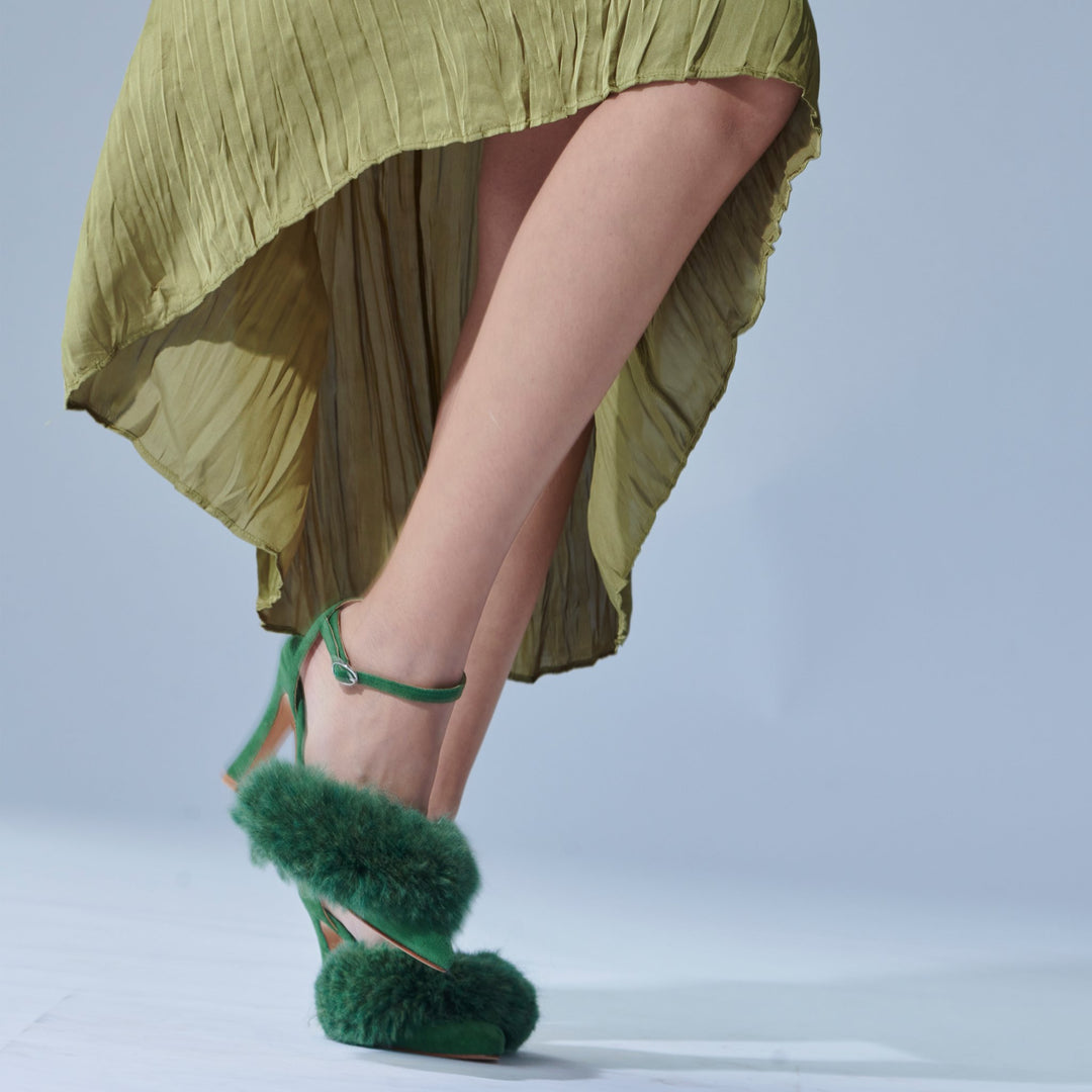 Pumps — Green by Cornelio Borda at White Label Project