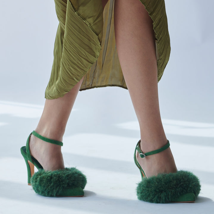 Pumps — Green by Cornelio Borda at White Label Project