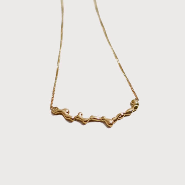 Cumulus Necklace — Gold by Curadox at White Label Project