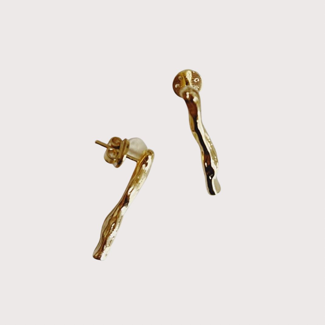 Rama Earrings — Gold by Curadox at White Label Project
