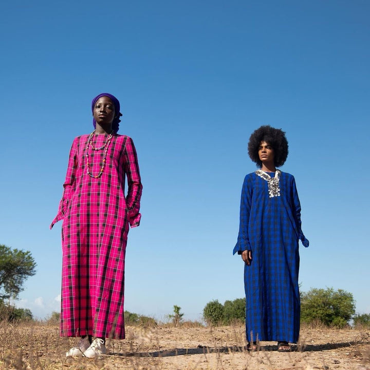 Maxi Dress Maasai by Endelea at White Label Project