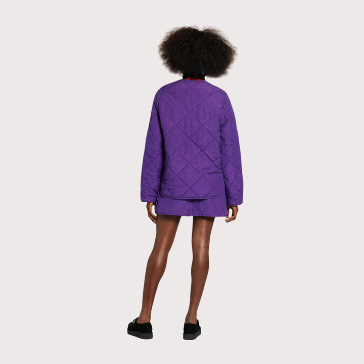 Reversible Quilted Jacket Maasai by Endelea at White Label Project