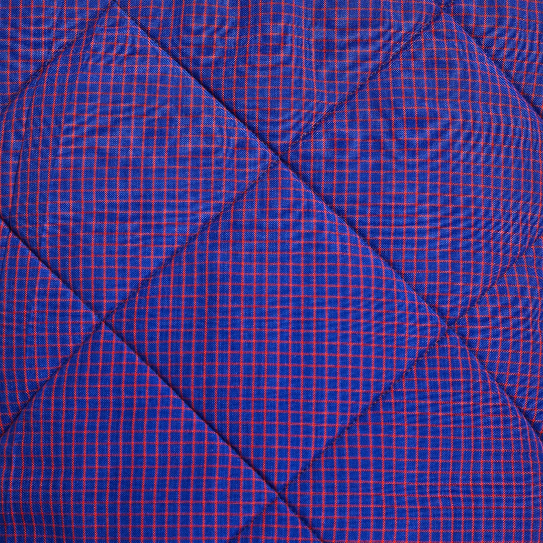 Reversible Quilted Jacket Maasai by Endelea at White Label Project