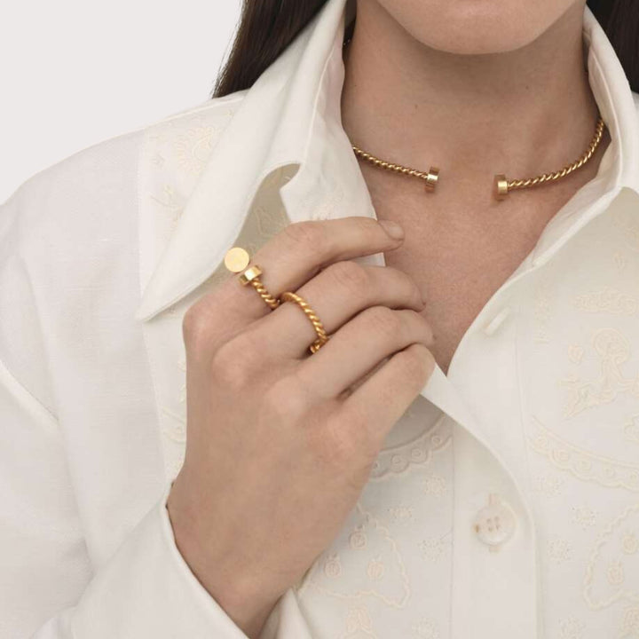Hryvna Ring by Gunia Project at White Label Project