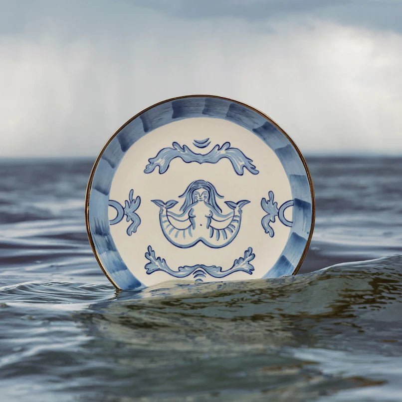Plate — Siren Blue by Gunia Project at White Label Project