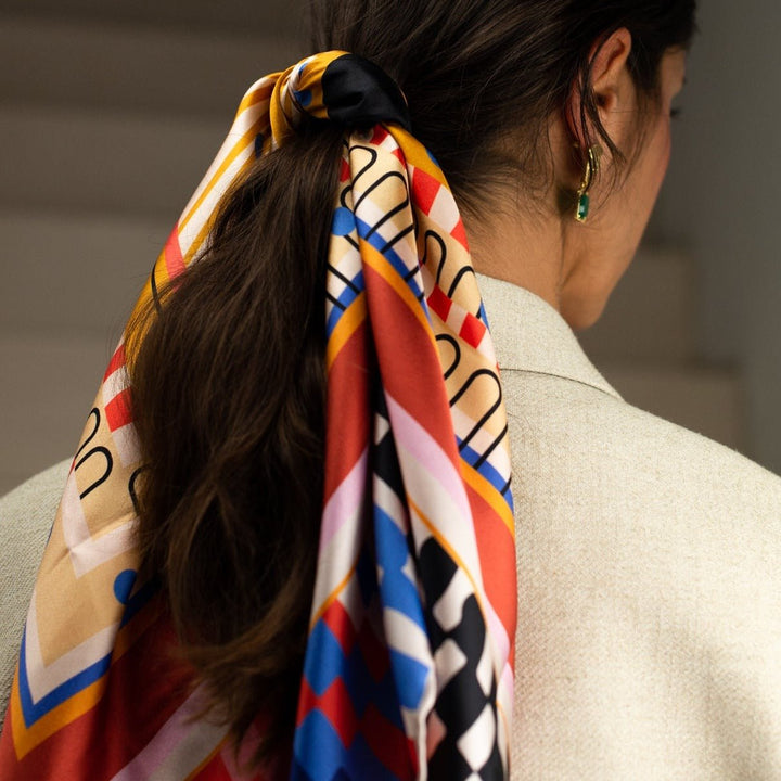 Silk Scarf — Atlas by Gunia Project at White Label Project