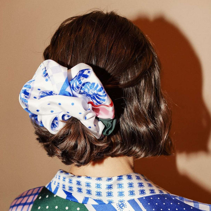 Silk Scrunchie by Gunia Project at White Label Project