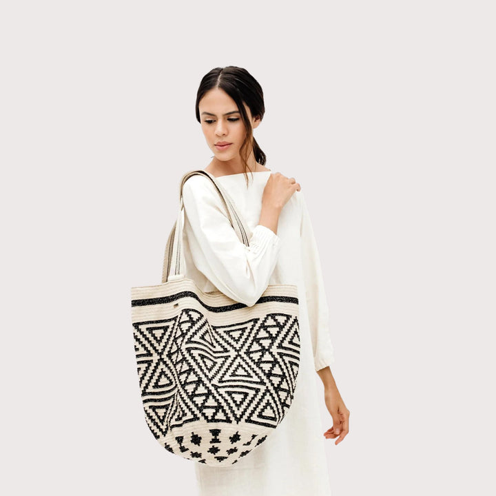Wayuu Bright Bag — Maxi by Hilo Sagrado at White Label Project