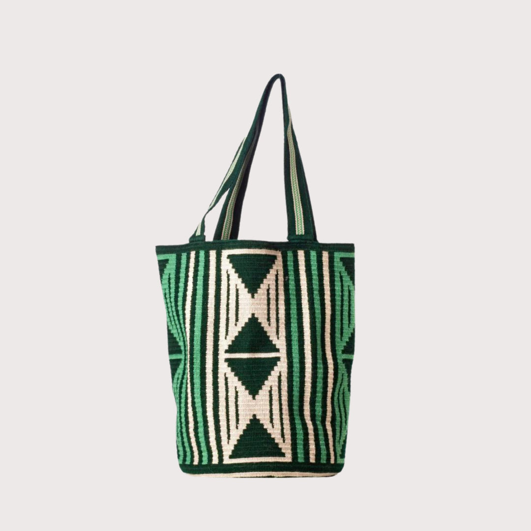 Wayuu Forest Bag - Maxi by Hilo Sagrado at White Label Project
