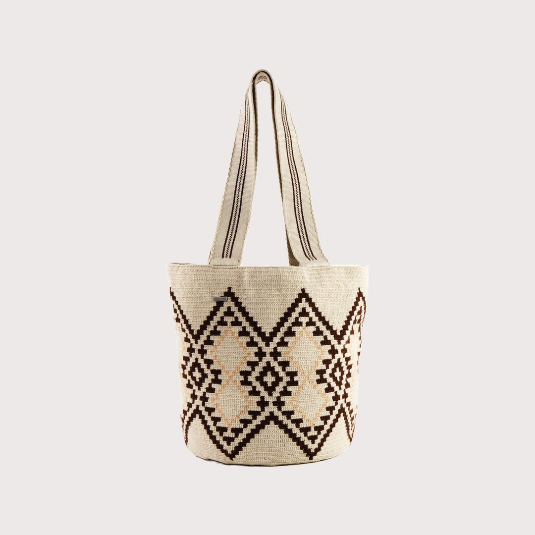 Wayuu Sand Bag — Beach Bag by Hilo Sagrado at White Label Project