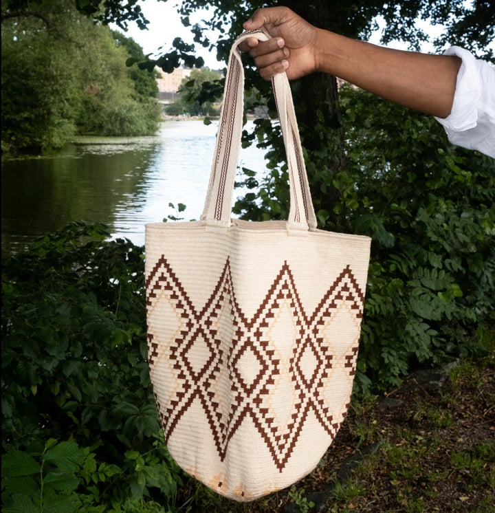 Wayuu Sand Bag — Maxi by Hilo Sagrado at White Label Project