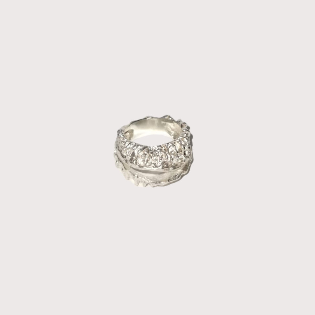 Calamar Ring - Silver by La Marea at White Label Project