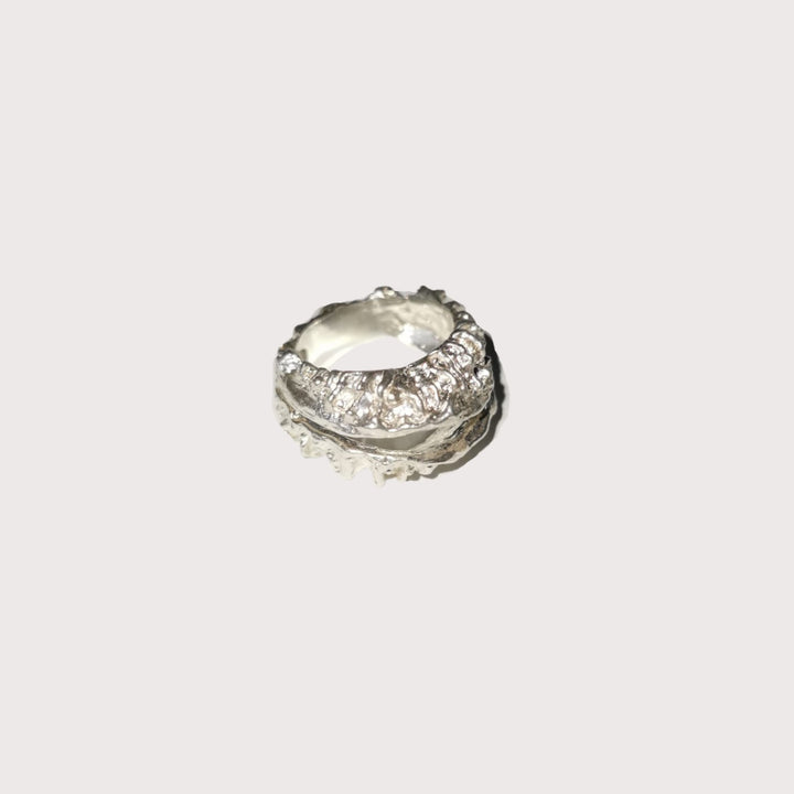 Calamar Ring - Silver by La Marea at White Label Project