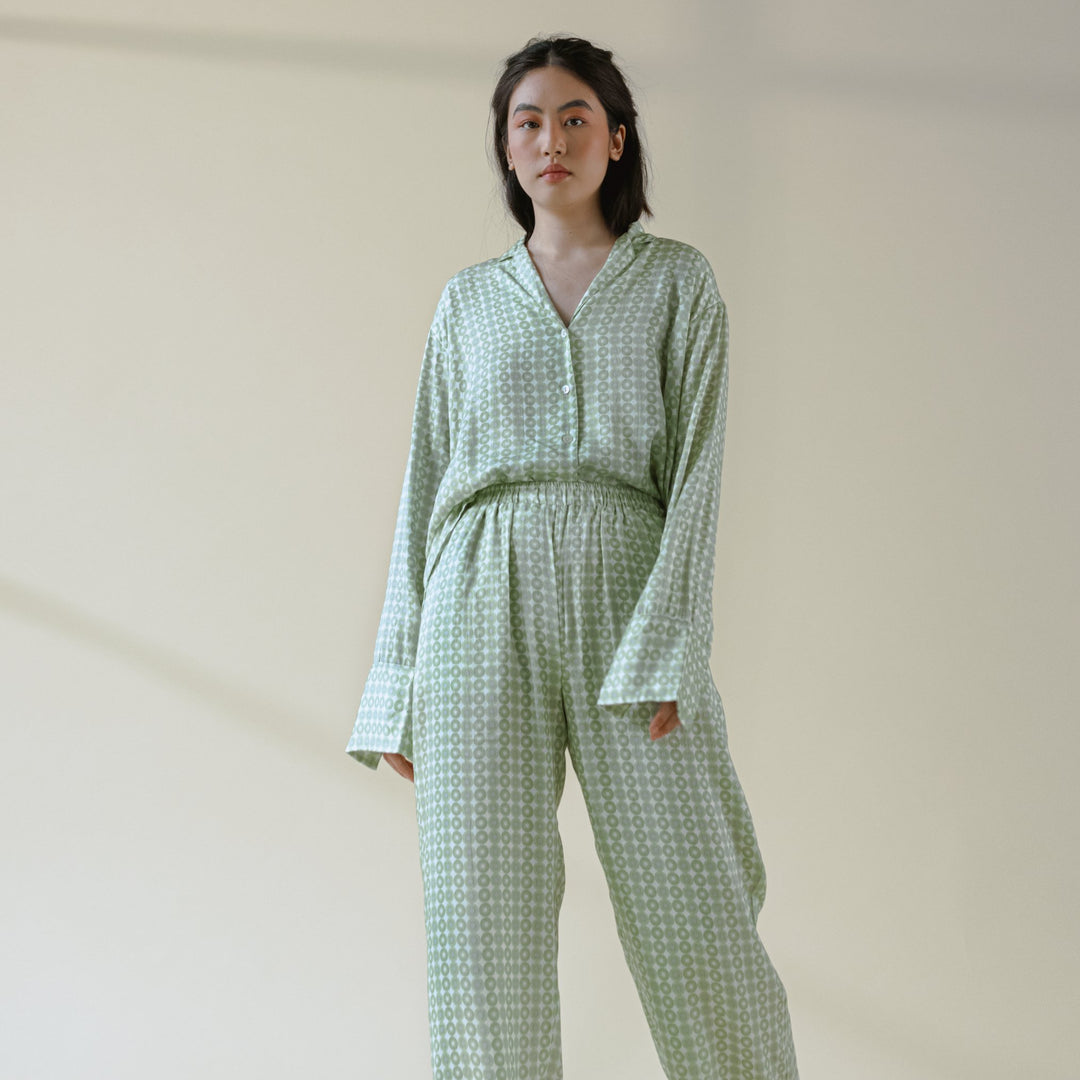 Loungewear Dawdle — Long Sleeved Shirt by Lagom at White Label Project
