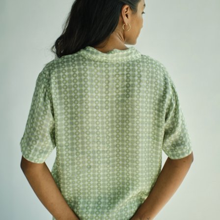 Loungewear Dawdle — Short Sleeved Shirt by Lagom at White Label Project