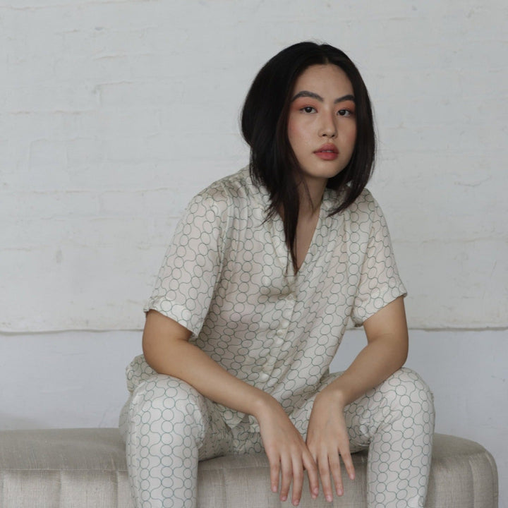 Loungewear Mare — Short Sleeved Shirt by Lagom at White Label Project