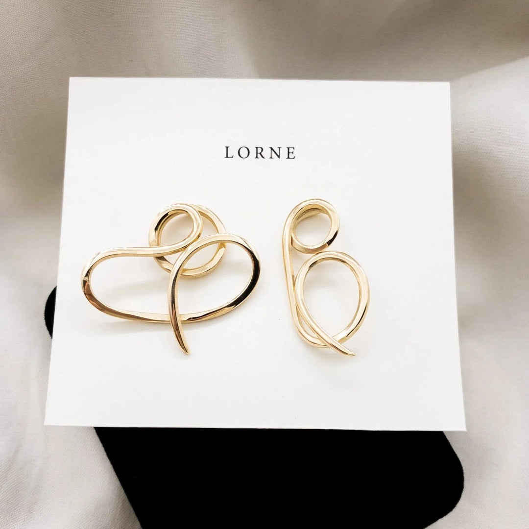 Climbing Rose Earrings by Lorne at White Label Project