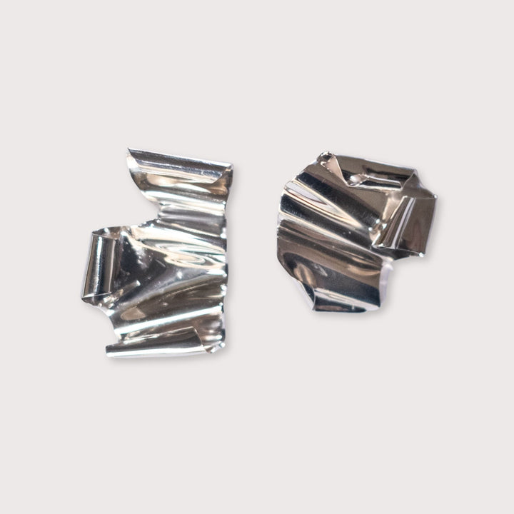 Mirror Earrings IV by Lorne at White Label Project
