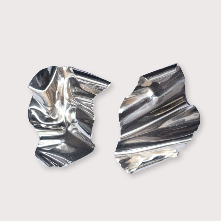 Mirror Earrings IV by Lorne at White Label Project
