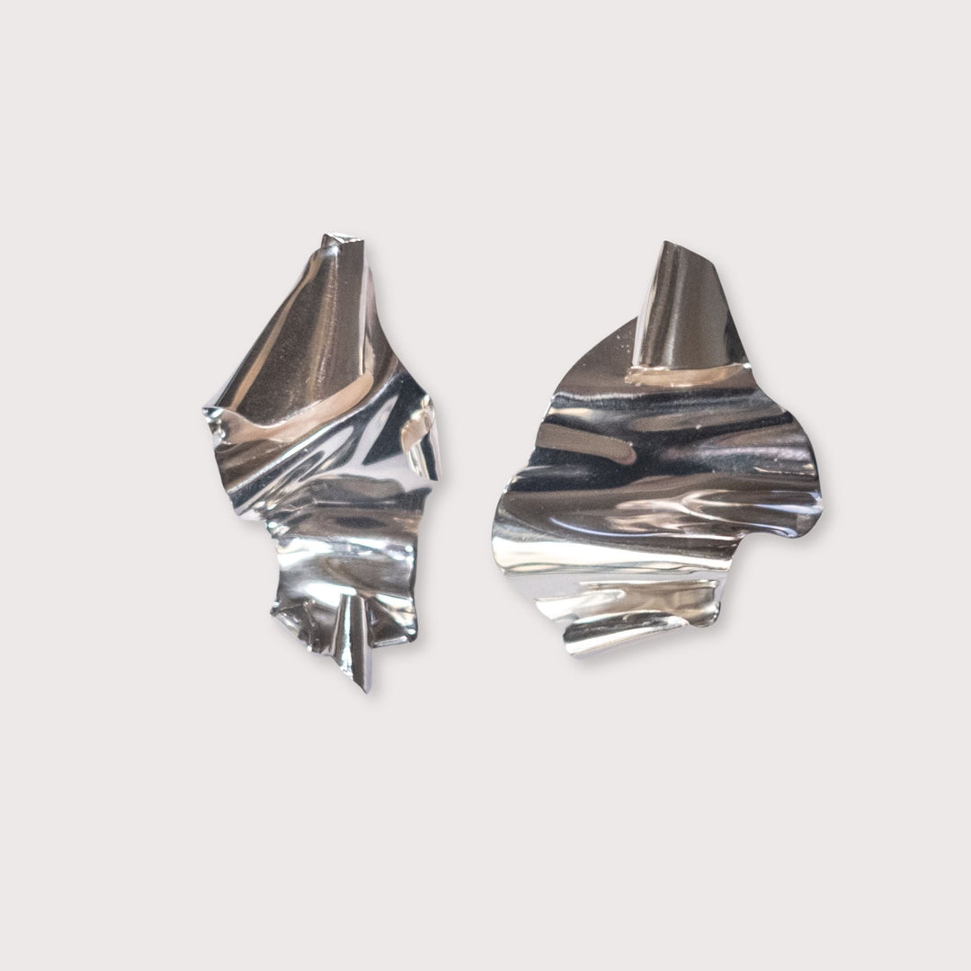 Mirror Earrings VI by Lorne at White Label Project