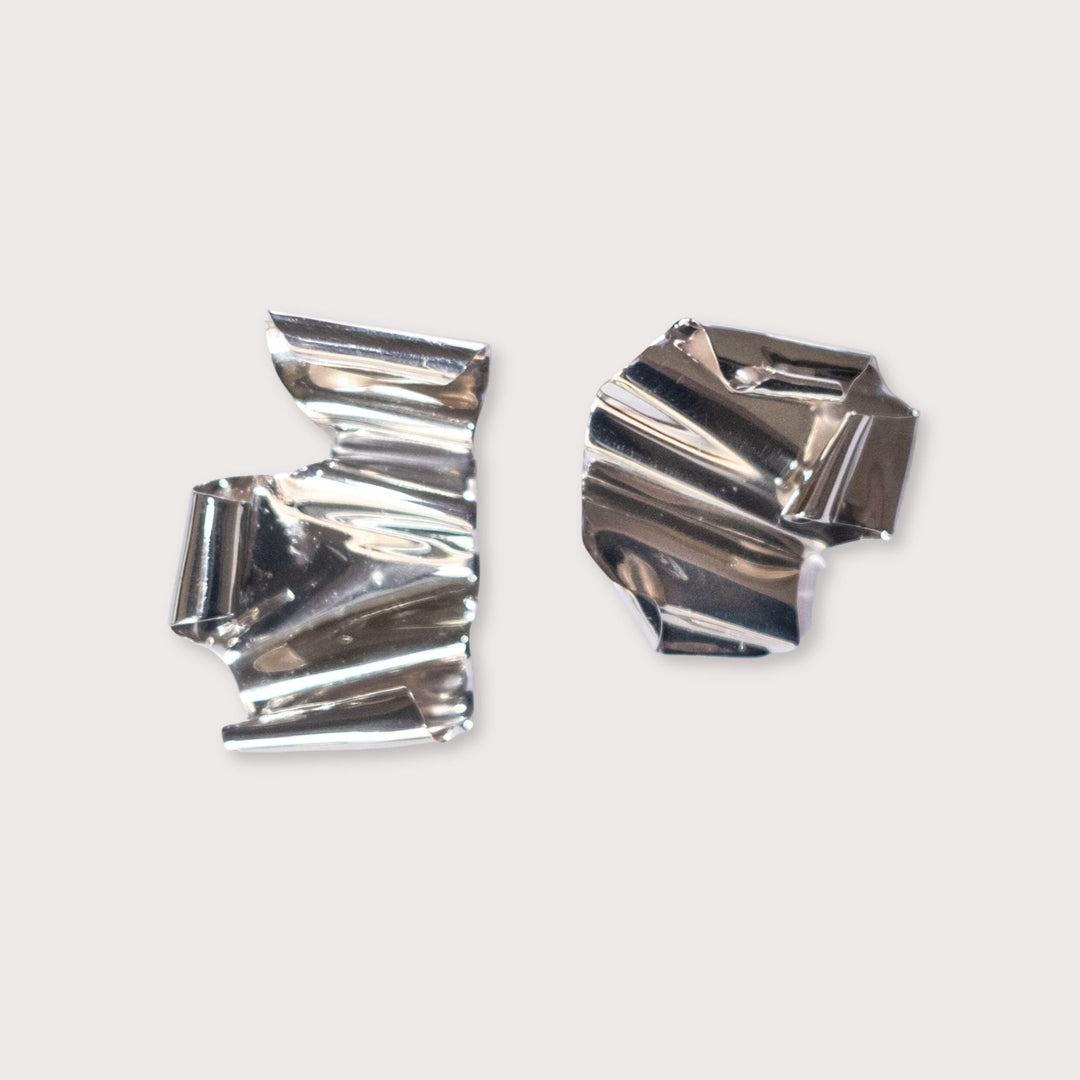 Mirror Earrings VI by Lorne at White Label Project