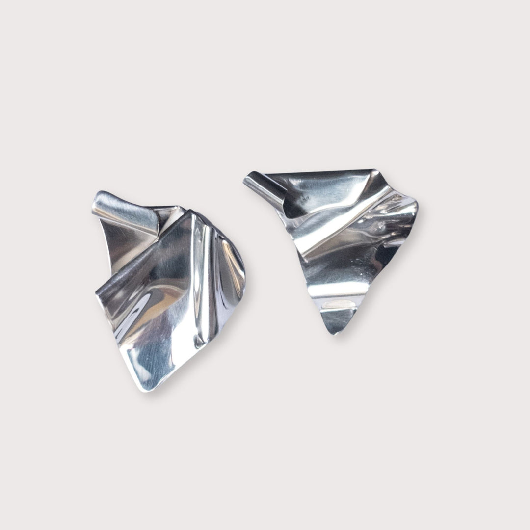 Mirror Earrings VI by Lorne at White Label Project