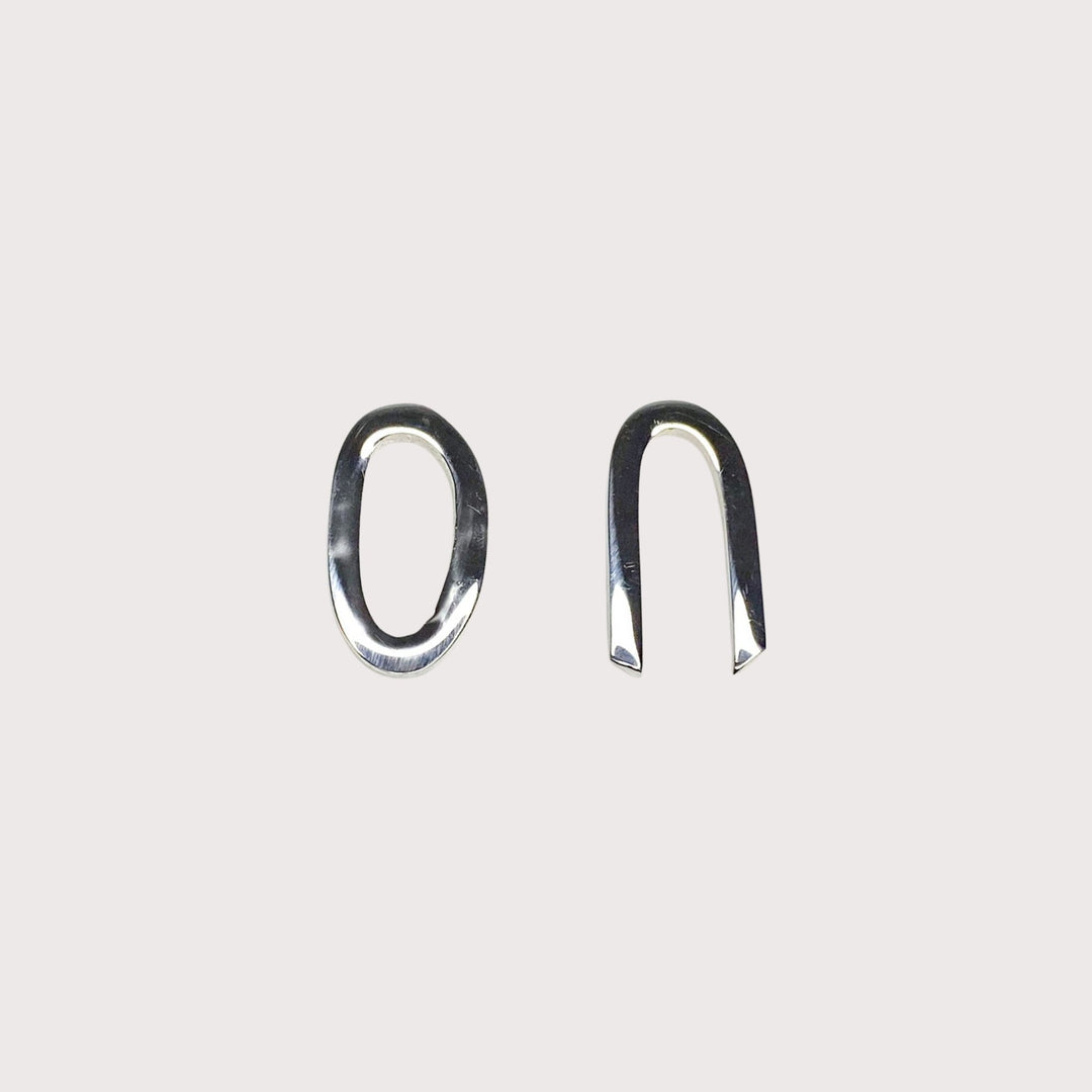 Paired Earrings — Silver by Lorne at White Label Project