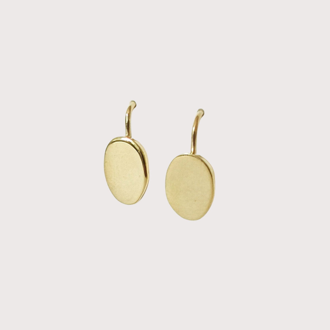 Pebble Hook Earrings by Lorne at White Label Project