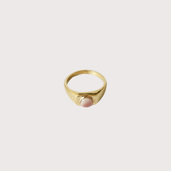 Signet Ring — Green by Lorne at White Label Project