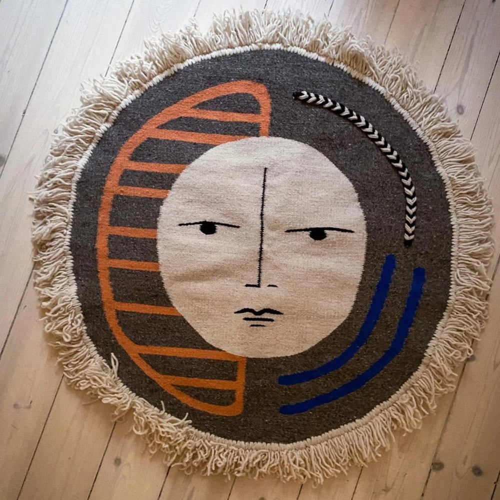 Sol Rug - grey by M.A at White Label Project