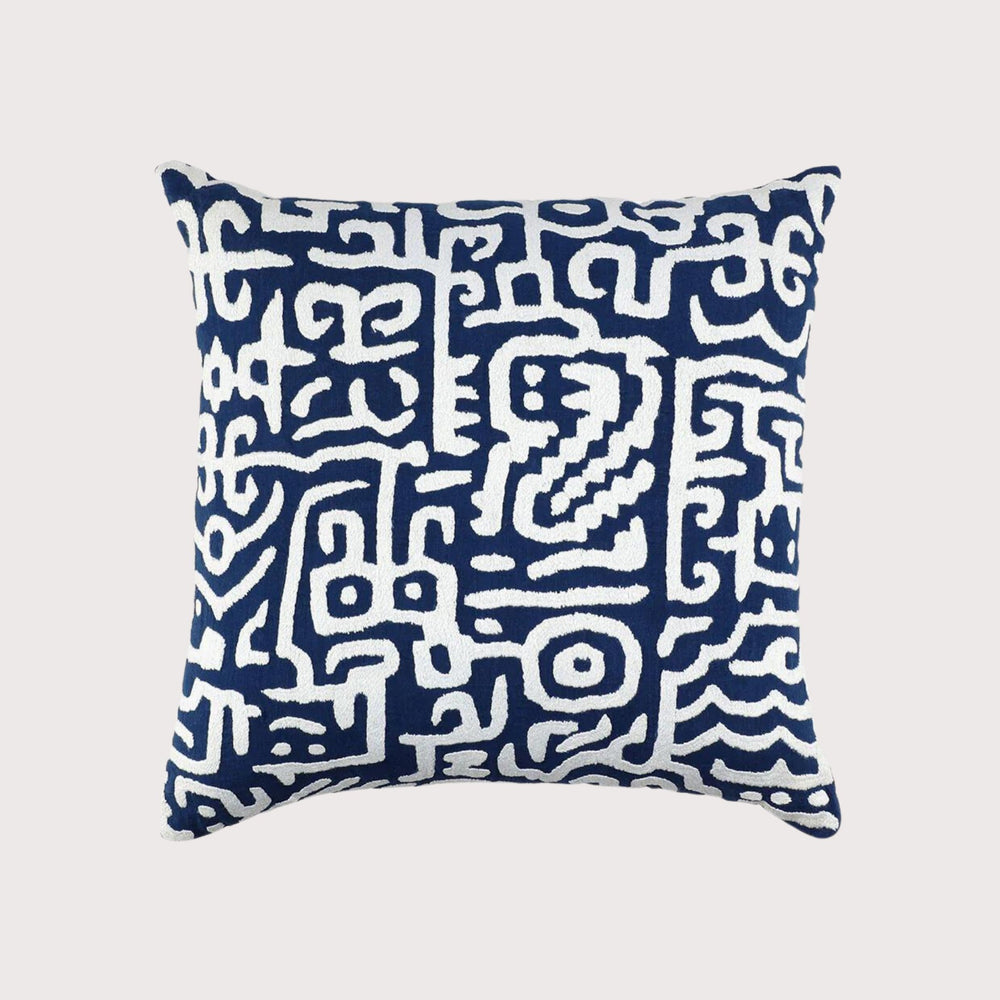 Geometric Shapes Cushion Symbols I by MADE51 at White Label Project