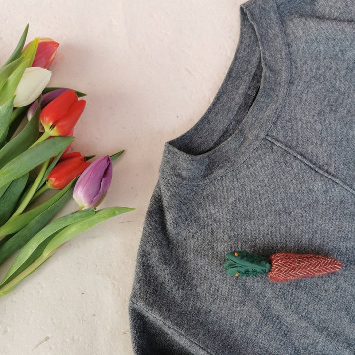 Uma Wang Carrot Brooch by MADE51 at White Label Project
