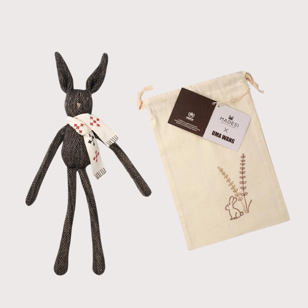 Uma Wang Luca Rabbit Doll by MADE51 at White Label Project