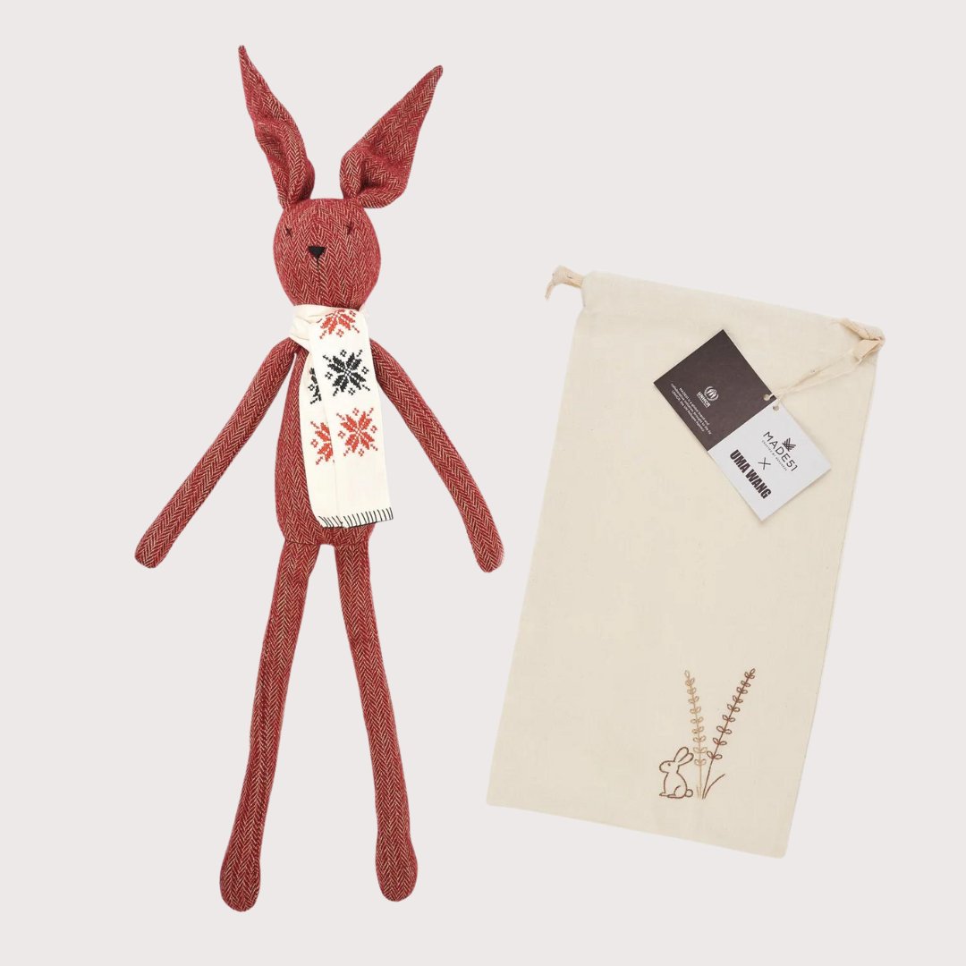 Uma Wang Luna Rabbit Doll by MADE51 at White Label Project