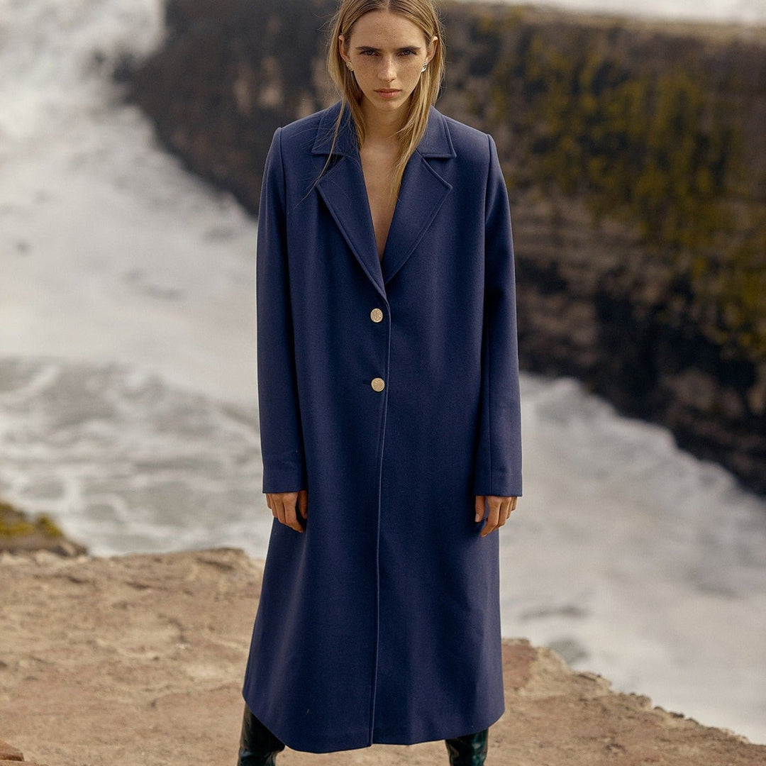 Chavin Coat — Magenta by Maqu at White Label Project