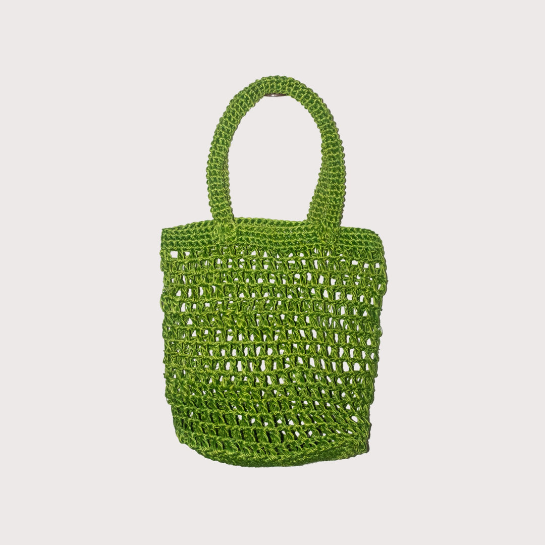 Fique Tote Dina Moreno Mini — Green by Matamba at White Label Project