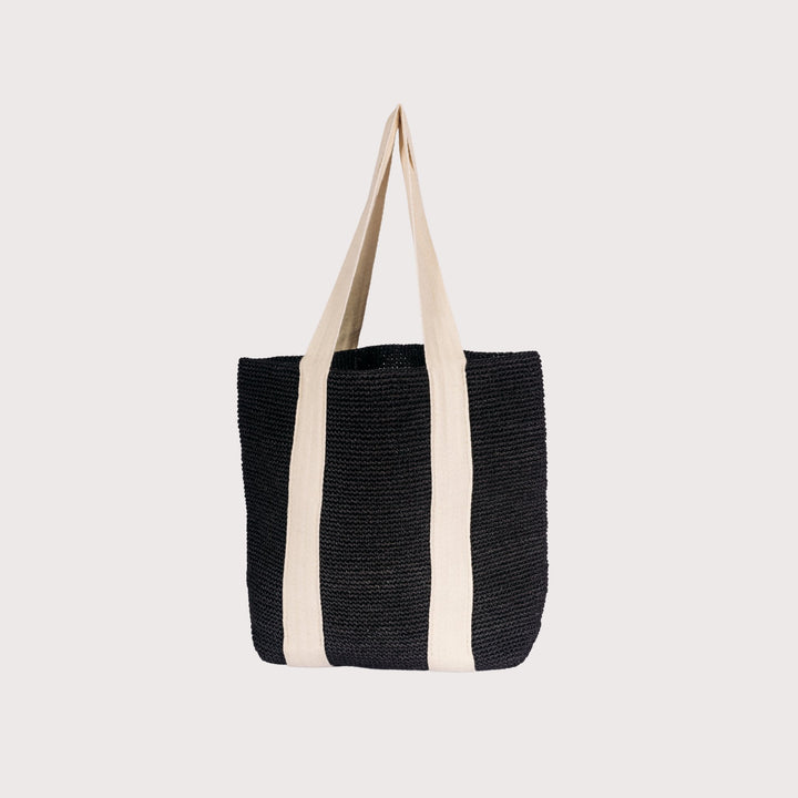 Iris Tote Bag — Black by Matamba at White Label Project