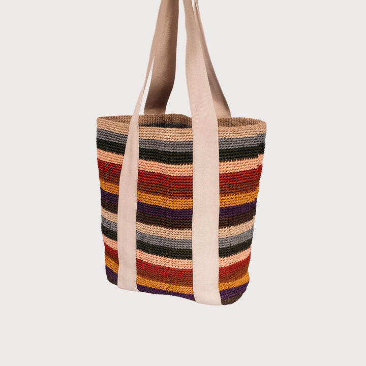 Iris Tote Bag — Multicolor by Matamba at White Label Project