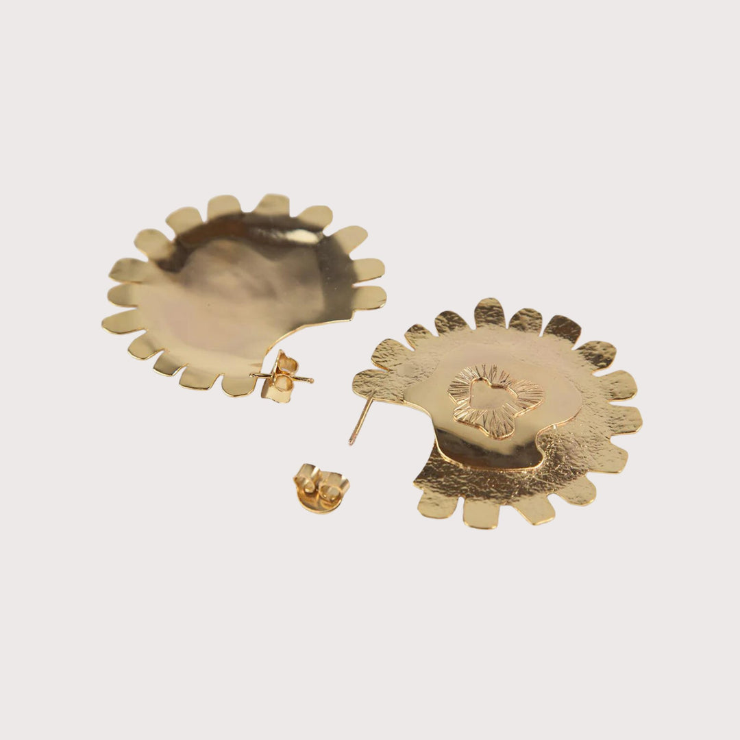 Coral Zoanthid Earrings — Large by Mola Sasa at White Label Project