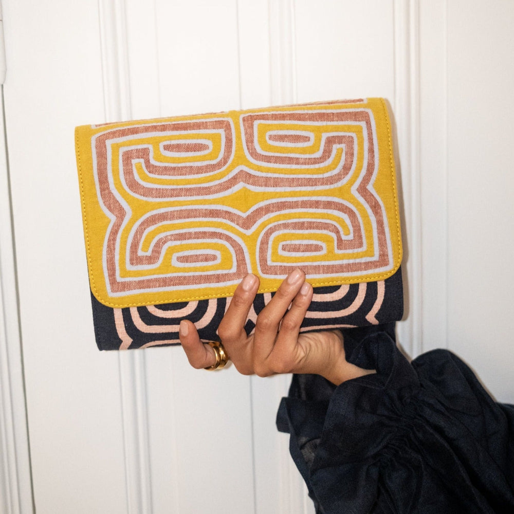 Derota Kuna Clutch by Mola Sasa at White Label Project